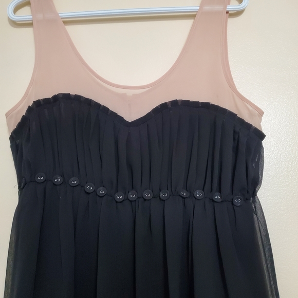 Mixit Sleeveless Babydoll Blouse - size Medium - Picture 4 of 8